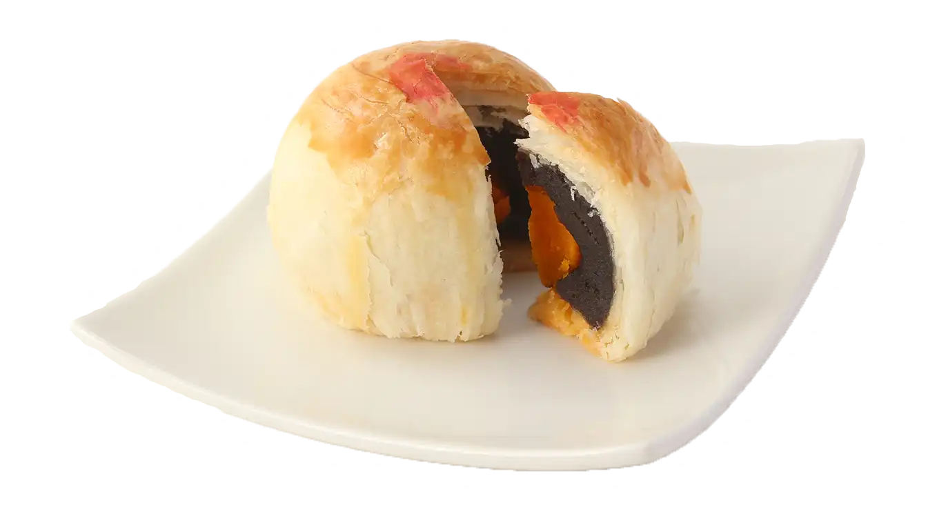 豆沙蛋黄特大月餅