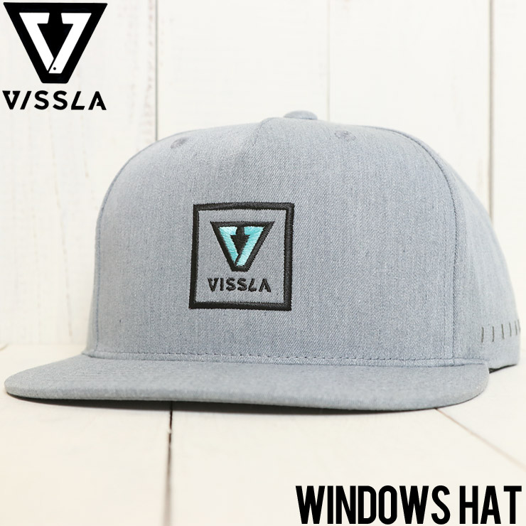 VISSLA ヴィスラ WINDOWS HAT スナップバックキャップ MAHTKWIN GRH-LUG Lowrs