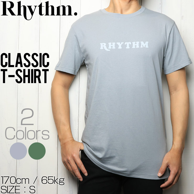 Rhythm リズム CLASSIC T-SHIRT 半袖Tシャツ