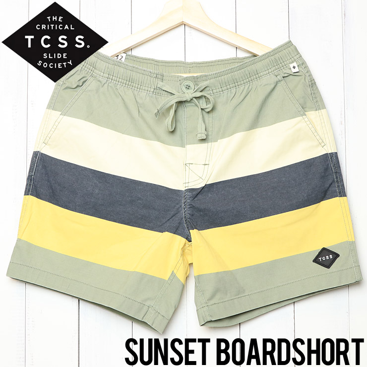 クリックポスト対応] TCSS ティーシーエスエス SUNSET BOARD SHORT