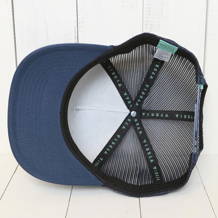 VISSLA ヴィスラ UNITED HAT メッシュキャップ MAHTLUNI NVY | NEW