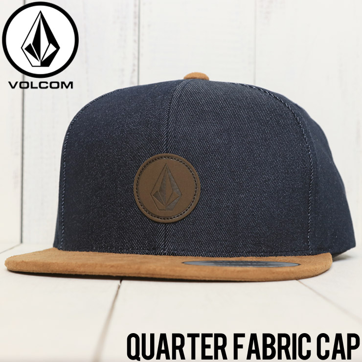 VOLCOM ボルコム QUARTER FABRIC CAP スナップバックキャップ D5531413