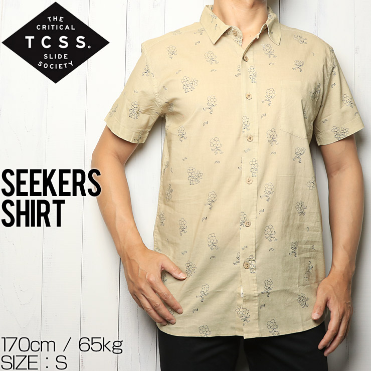 直販店TCSS ティーシーエスエス SEEKERS S/S SHIRT 半袖シャツ シャツ