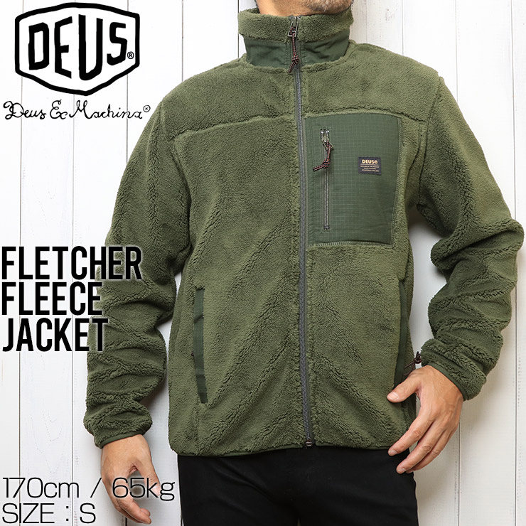 Deus Ex Machina デウスエクスマキナ FLETCHER FLEECE JACKET フリース