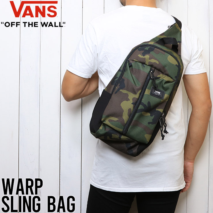 VANS ヴァンズ WARP SLING BAG スリングバッグ ボディバッグ VN0A3I6B97I CLASSIC CAMO-LUG Lowrs