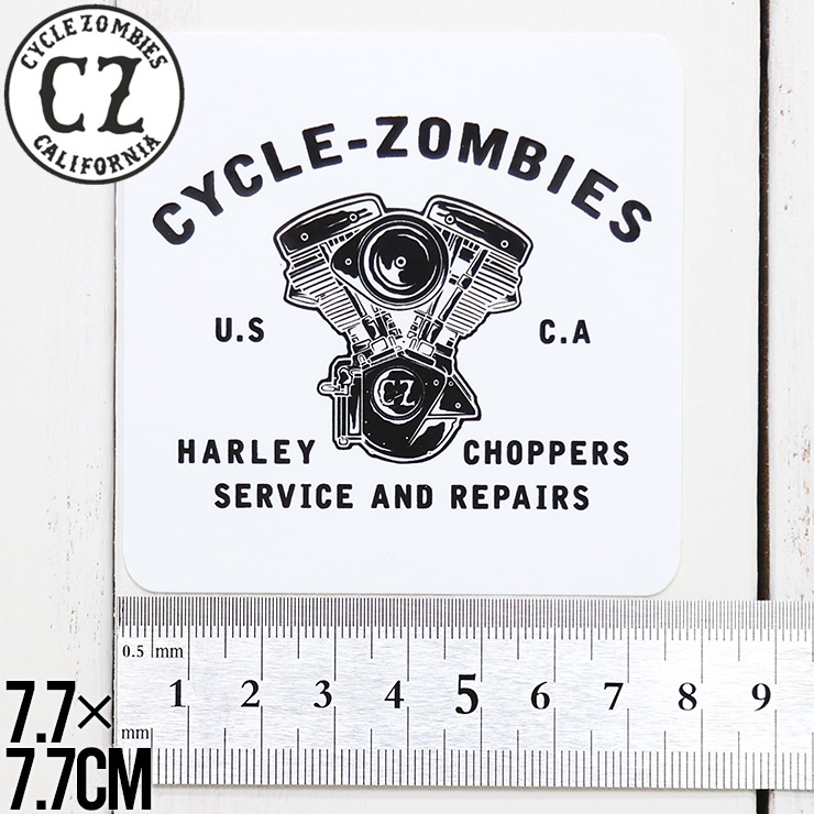 クリックポスト対応] Cycle Zombies サイクルゾンビーズ CZ STICKER