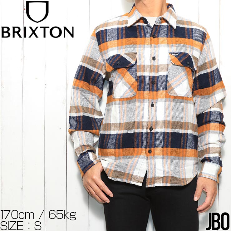 Brixton(ブリクストン)チェックシャツ(アウター素材) ネルシャツ