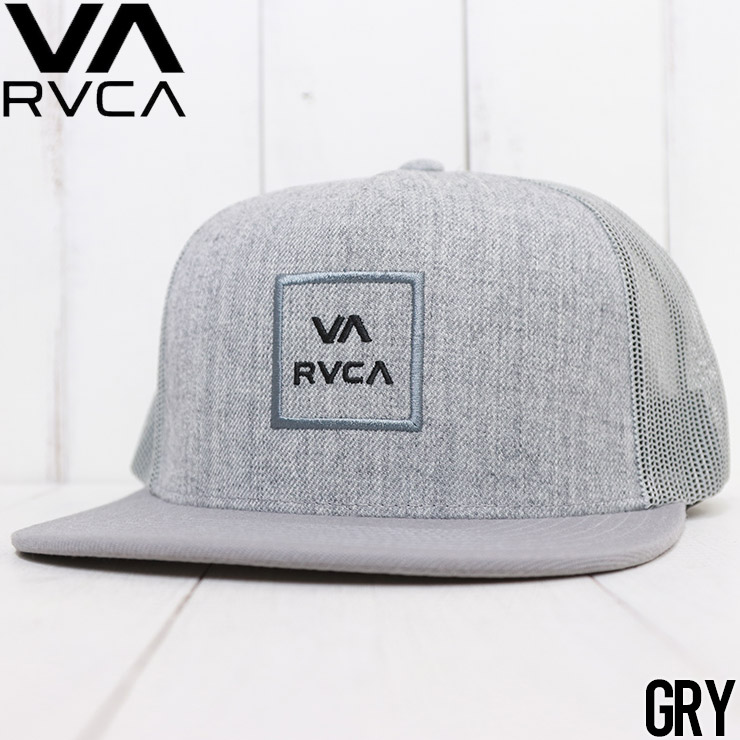 送料無料】 RVCA ルーカ VA ALL THE WAY TRUCKER HAT メッシュキャップ