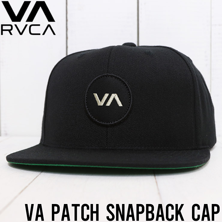 送料無料】 RVCA ルーカ VA PATCH SNAPBACK HAT スナップバック