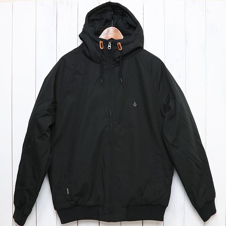 VOLCOM ボルコム HERNAN 5K JACKET フード付きジャケット A1731900 BLK