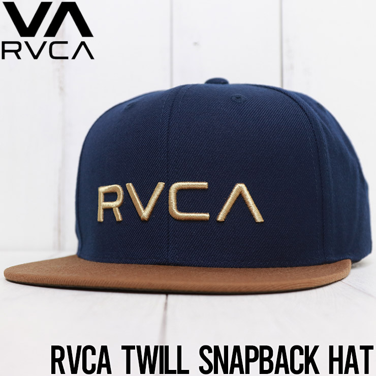 送料無料】 RVCA ルーカ 【送料無料】 RVCA TWILL SNAPBACK HAT ...