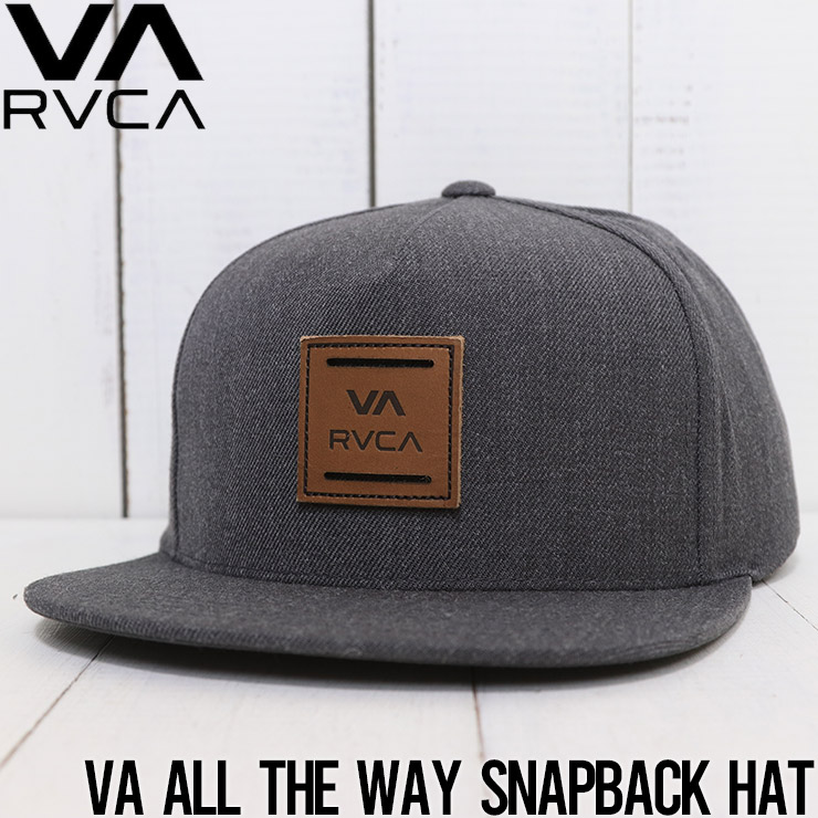 送料無料】 RVCA ルーカ VA ALL THE WAY SNAPBACK HAT スナップバック