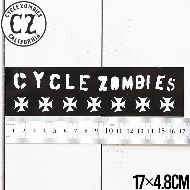 Cycle Zombies サイクルゾンビーズ BUMPER STICKER ステッカー CZ-BSTK-001 #6  スキー・スノーボード用アクセサリー