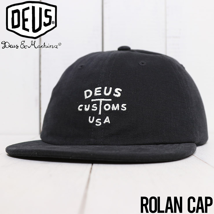 送料無料】 Deus Ex Machina デウスエクスマキナ ROLAN CAP ストラップバックキャップ DMS97352 | NEW  ARRIVALS | LUG Lowrs