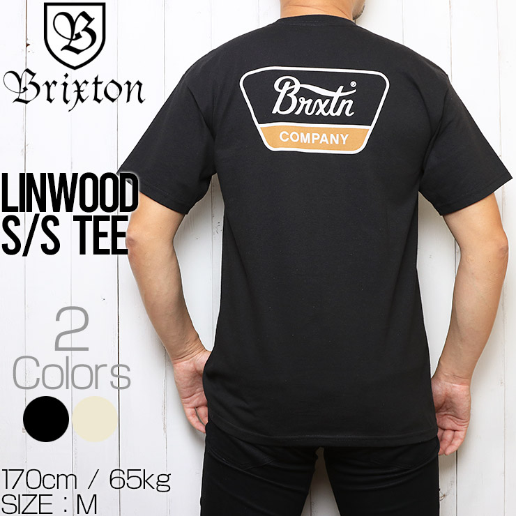 BRIXTON ブリクストン LINWOOD S/S TEE 半袖Tシャツ 半袖