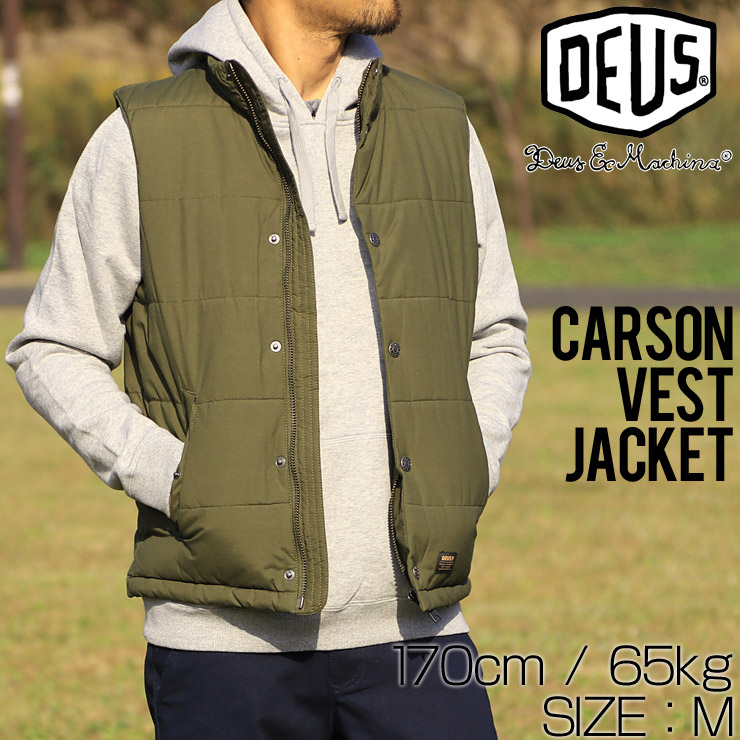 Deus Ex Machina デウスエクスマキナ CARSON VEST JACKET ダウンベスト