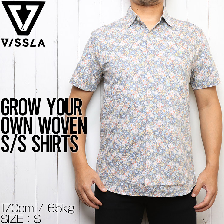 VISSLA GROW YOUR OWN WOVEN S/S SHIRTS