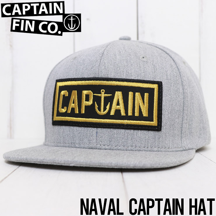 送料無料 Captain Fin キャプテンフィン Naval Captain Hat スナップバックキャップ Cfa Fb New Arrivals Lug Lowrs