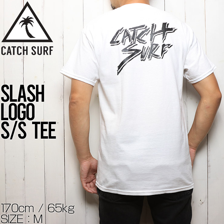[クリックポスト対応] CATCH SURF キャッチサーフ SLASH LOGO S/S TEE 半袖Tシャツ A20TEE050