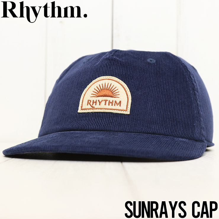 送料無料】 Rhythm リズム SUNRAYS CAP ストラップバックキャップ