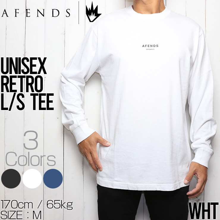 AFENDS アフェンズ UNISEX RETRO FIT L/S TEE