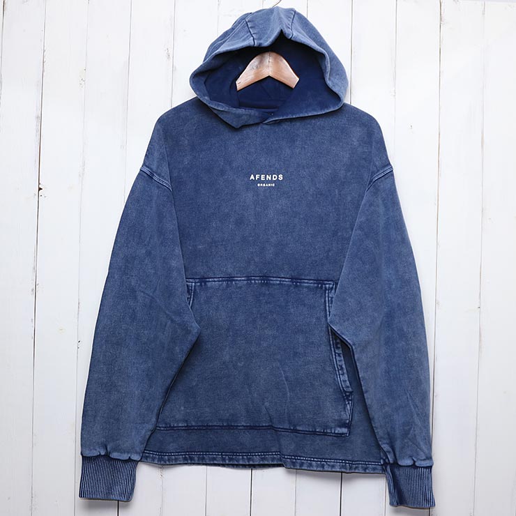 AFENDS アフェンズ UNISEX PULL ON HOOD プルオーバーパーカー ...