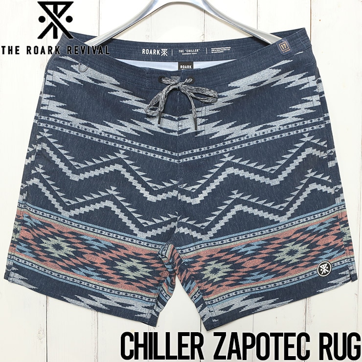 ロアークリバイバル CHILLER ZAPOTEC RUG BOARDSHORT - サーフィン