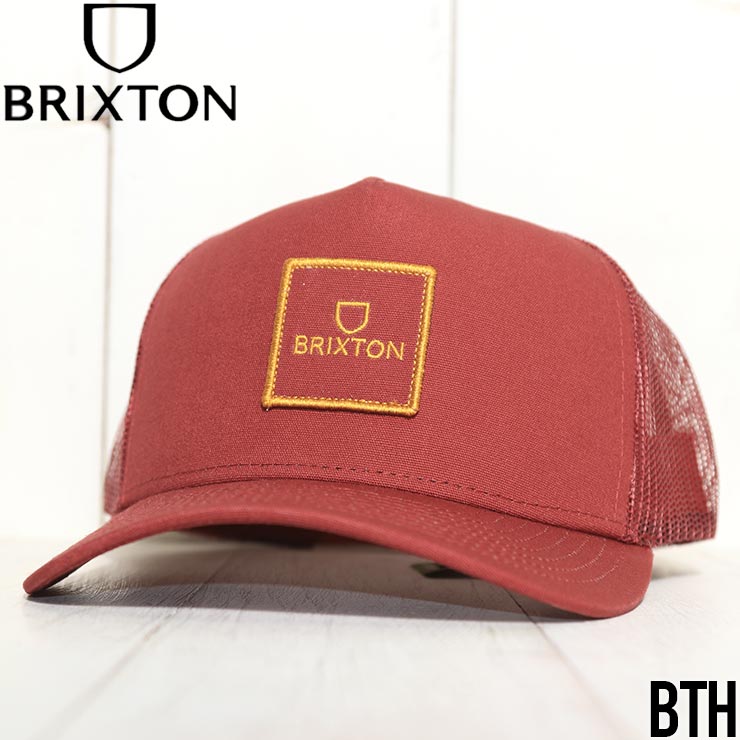在庫超特価 ブリクストン メンズ 帽子 アクセサリー Brixton Palmer Proper MP Mesh Hat Pheonix  Orange/Black/White：ReVida 店