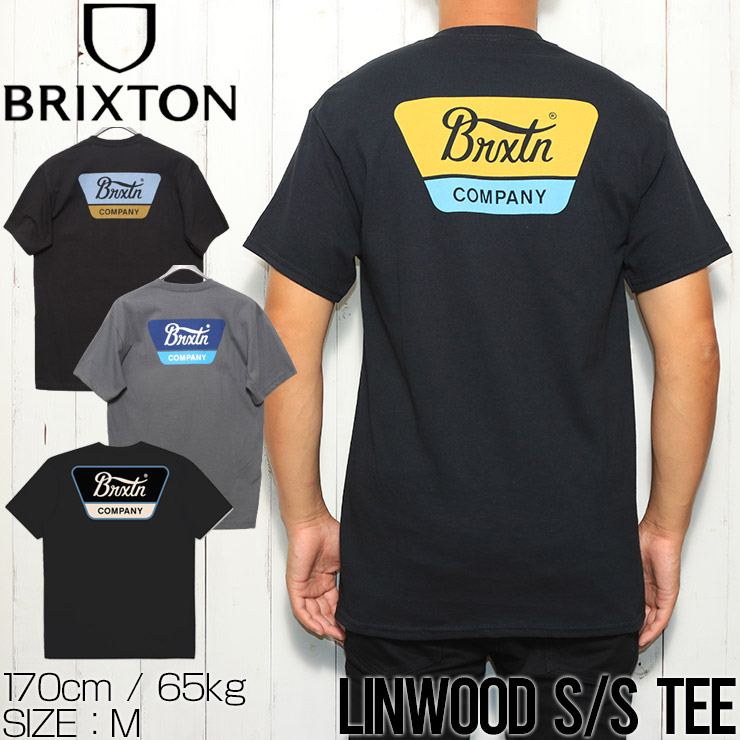 BRIXTON ブリクストン LINWOOD S/S TEE 半袖Tシャツ
