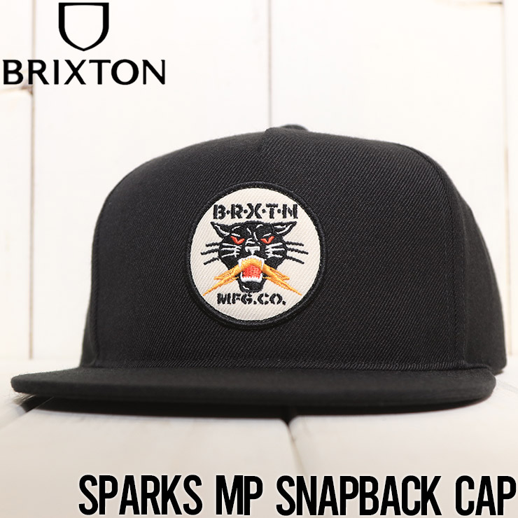送料無料】スナップバックキャップ 帽子 BRIXTON ブリクストン SPARKS