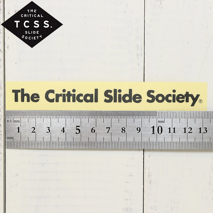 クリックポスト対応] TCSS ティーシーエスエス STICKER ステッカー The Critical Slide Society ASTICK18  | BRAND,TCSS Critical Slide （クリティカルスライド/ ティーシーエスエス）,STICKERS | LUG Lowrs