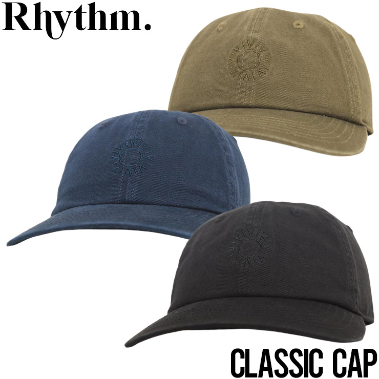 送料無料】ストラップバックキャップ 帽子 Rhythm リズム CLASSIC CAP