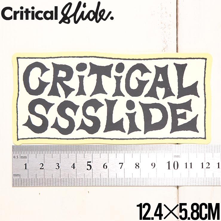 ステッカー Critical Slide クリティカルスライド TCSS ティー