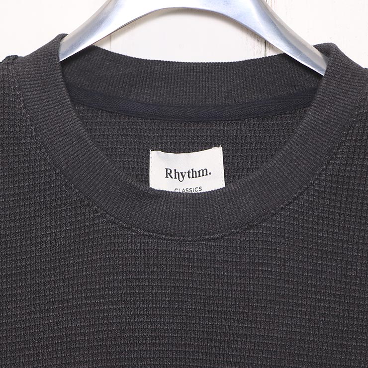 ワッフルニット コットンニット Rhythm リズム CLASSIC WAFFLE KNIT