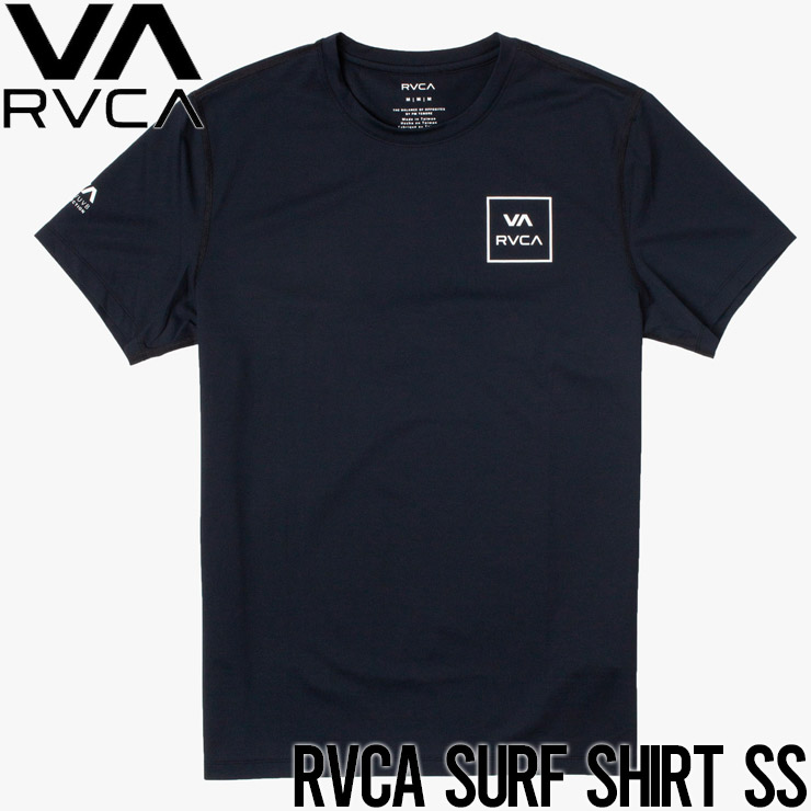 送料無料】サーフTEE ラッシュガード RVCA ルーカ RVCA SURF SHIRT SS 