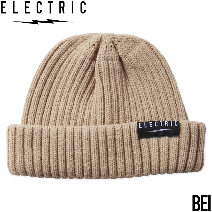 送料無料】ニットキャップ カフビーニー ELECTRIC エレクトリック KNIT