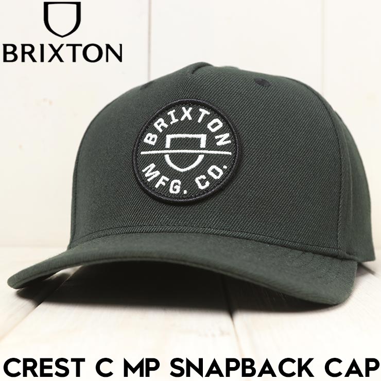 BRIXTON ブリクストン CREST C MP SNAPBACK CAP スナップバック