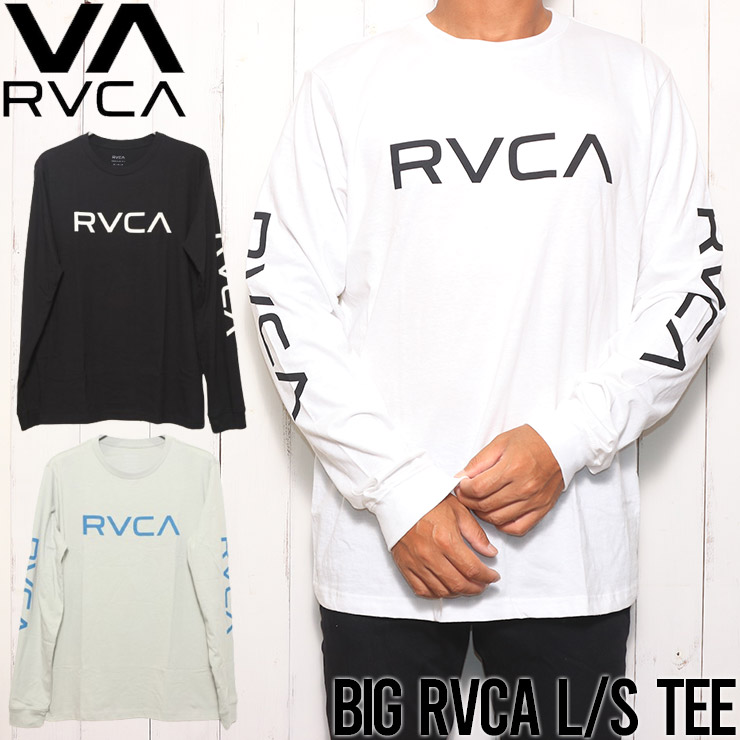 RVCA Big RVCA Sleeve L/S T-Shirt - Black - Supereight