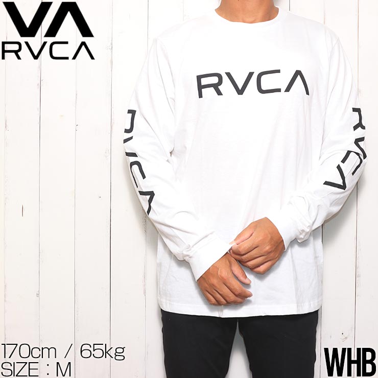 送料無料】ロングスリーブTEE ロンT RVCA ルーカ BIG RVCA L/S TEE 