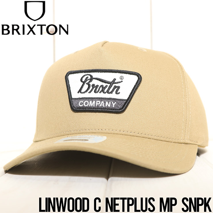 スナップバックキャップ 帽子 BRIXTON ブリクストン WOODBURN MP SNPK 