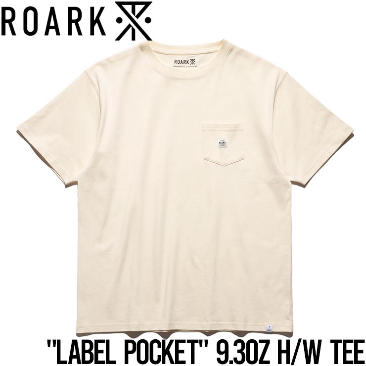 送料無料】ポケット付き半袖Tシャツ ヘビーウェイト THE ROARK REVIVAL