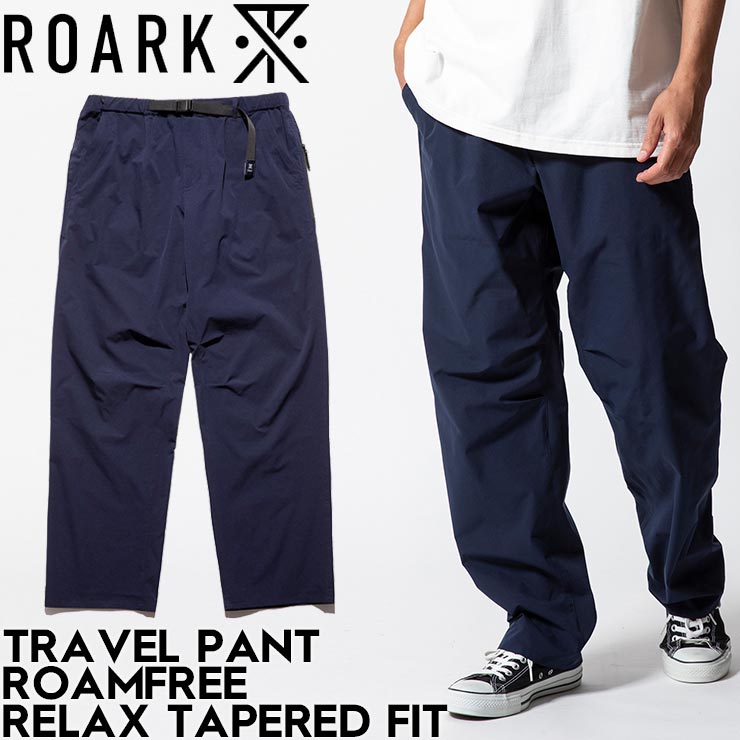 リラックステーパードパンツ チノパン ROARK ロアーク TRAVEL PANT
