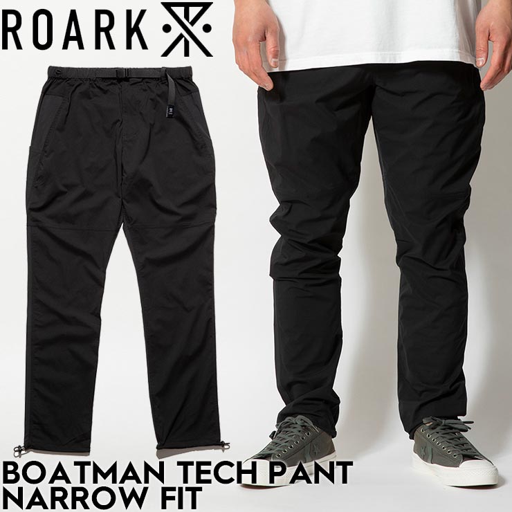 ナローテーパードシルエットパンツ テックパンツ ROARK ロアーク