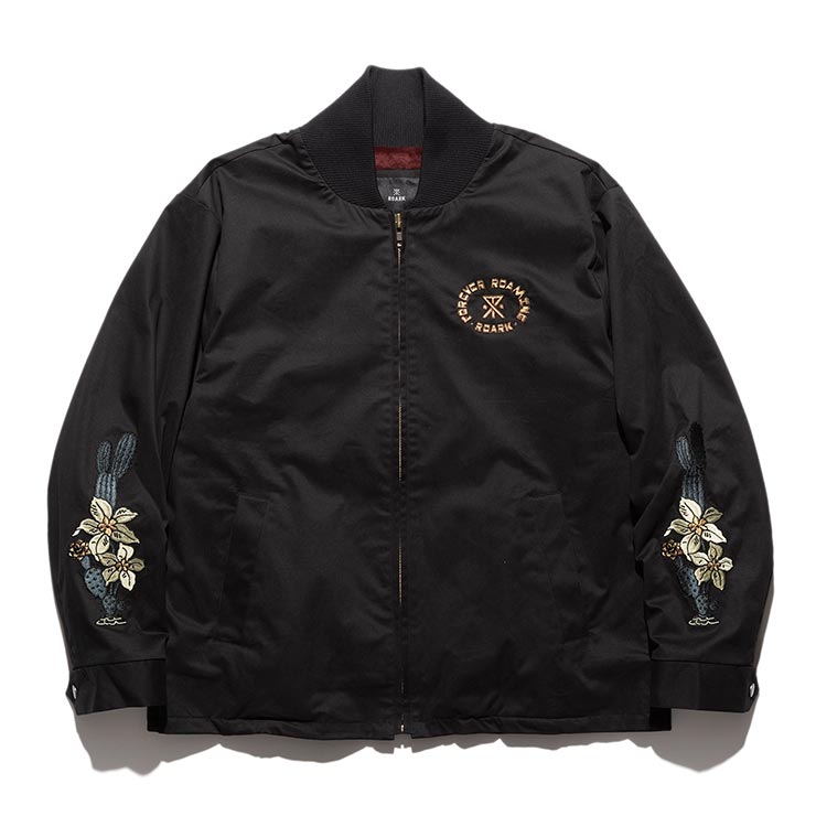 【未使用品】 ROARKロアークリバイバルジャケット スカジャン　L THE ROARK REVIVAL ロアークリバイバル FOREVER ROAMING BOMBER JACKET