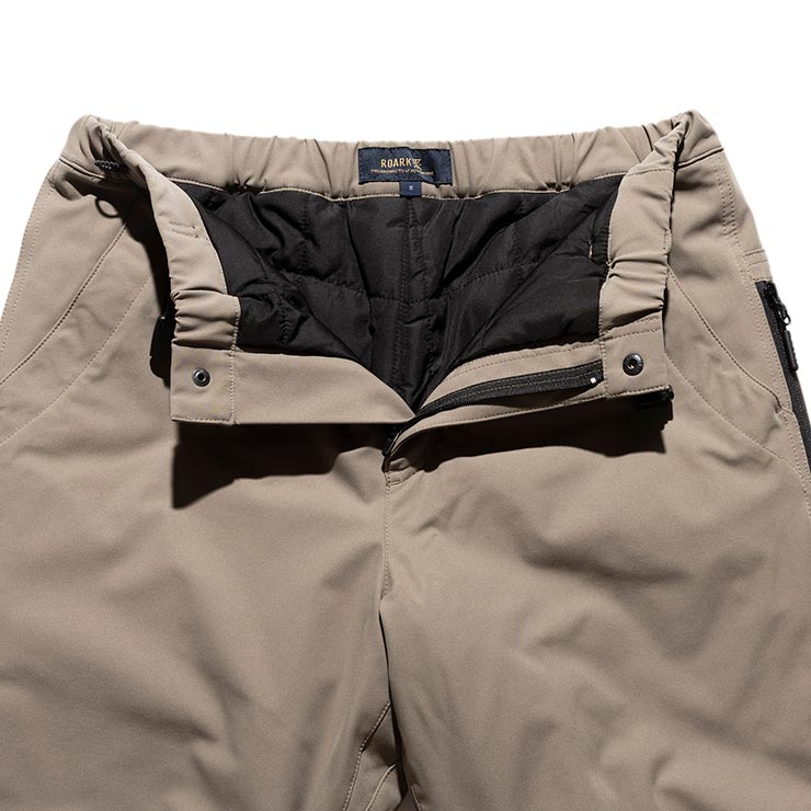 ROARK ロアーク TRAVELPANT ROAM FREE w/SOLONA - STANDARD 中綿入り
