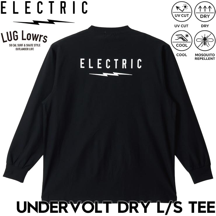 ロングスリーブTEE ロンT 速乾素材 ELECTRIC エレクトリック TINKER