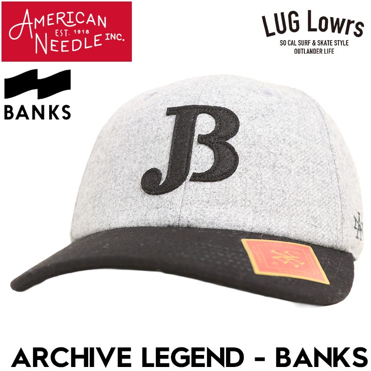 AMERICAN NEEDLE アメリカンニードル ARCHIVE LEGEND-BANKS JOURNAL