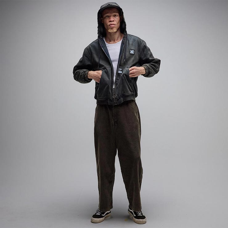 FORMER フォーマー ENIGMA HOODED DENIM JACKET メンズ デニム