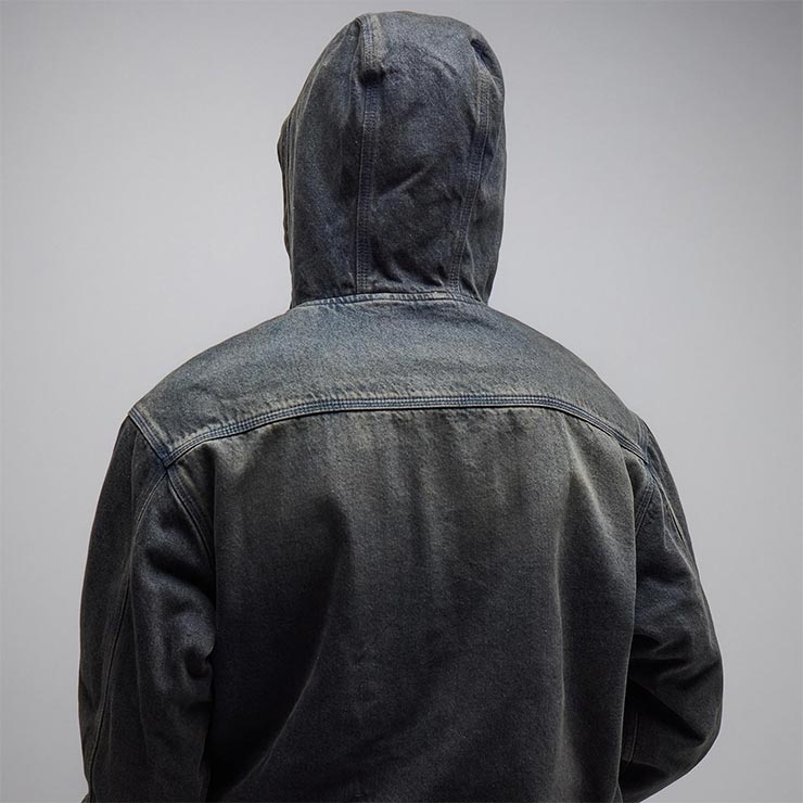 FORMER フォーマー ENIGMA HOODED DENIM JACKET メンズ デニム