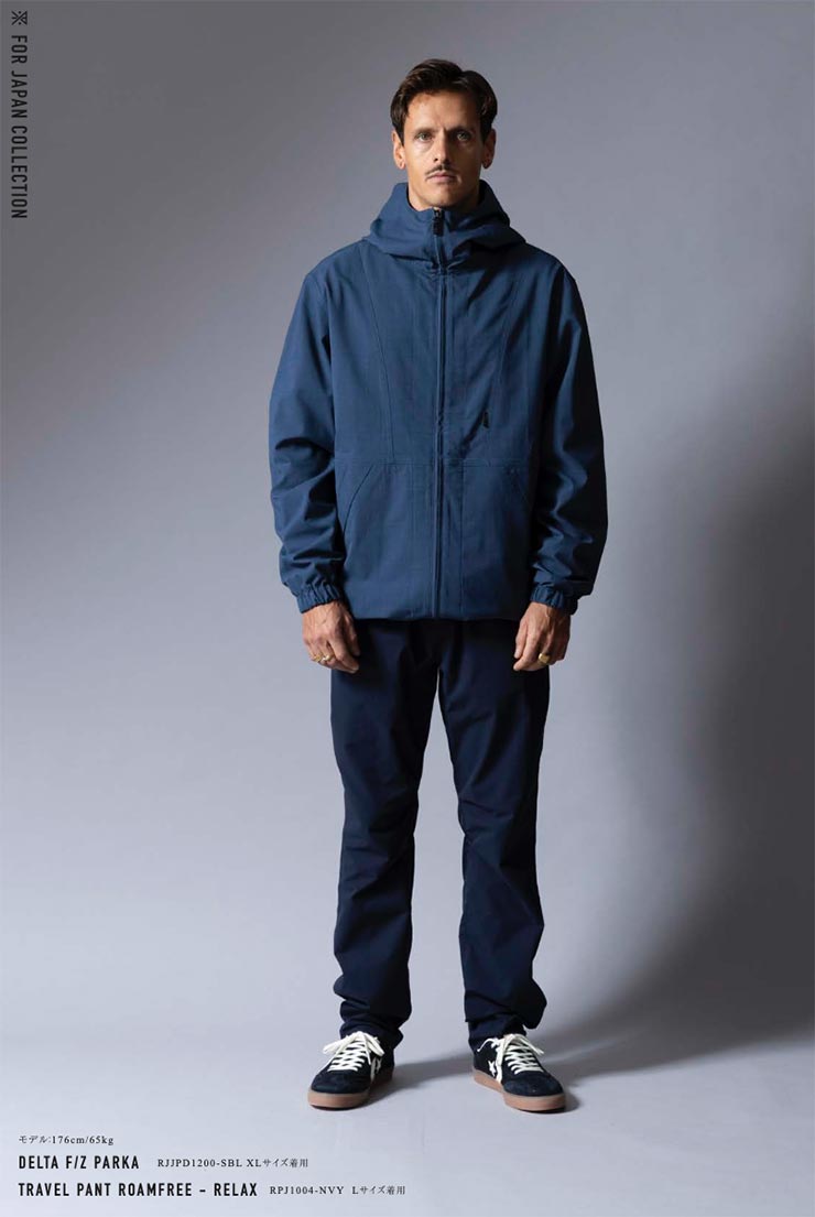 ROARK ロアーク DELTA F/Z PARKA ジャケット メンズ ナイロン 